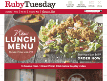 Tablet Screenshot of m.rubytuesday.com
